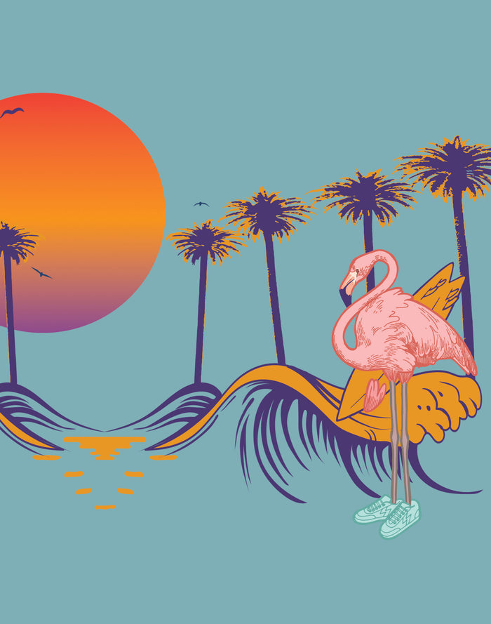 boxer long flamingos PULLIN en lycra