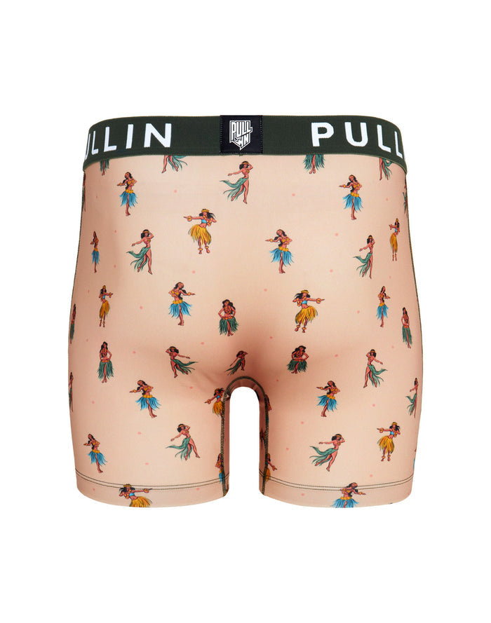 boxer long hgirls PULLIN en lycra
