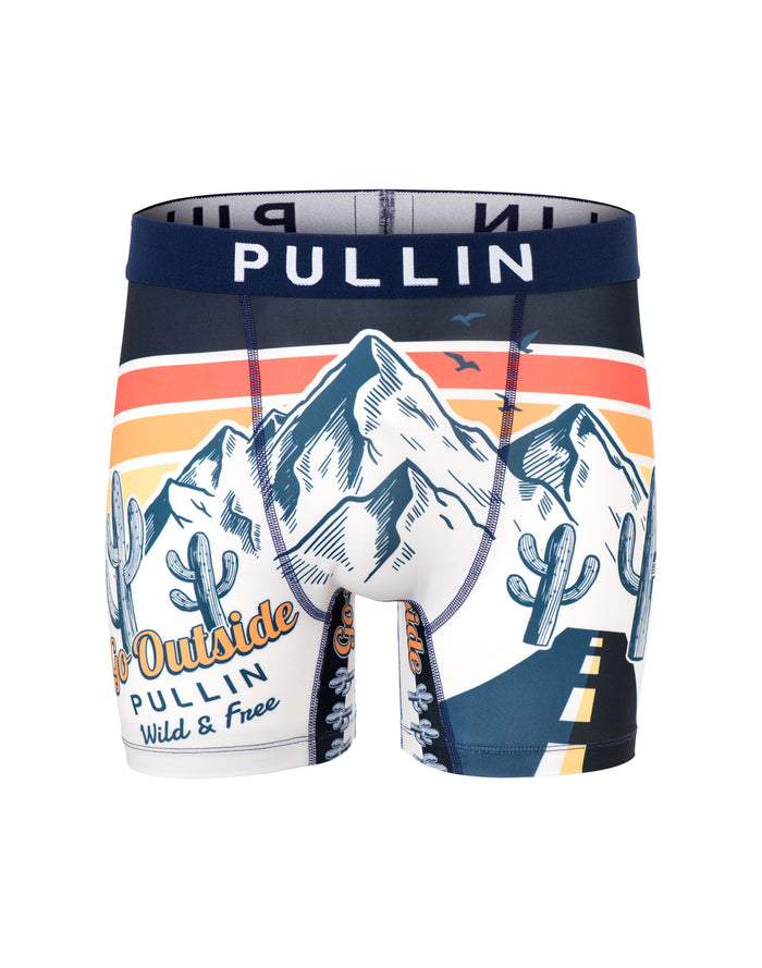 boxer long outside PULLIN en lycra