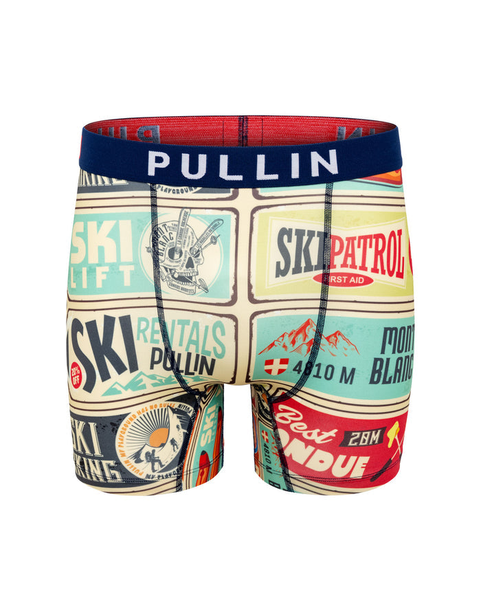 boxer long skisigns PULLIN en lycra