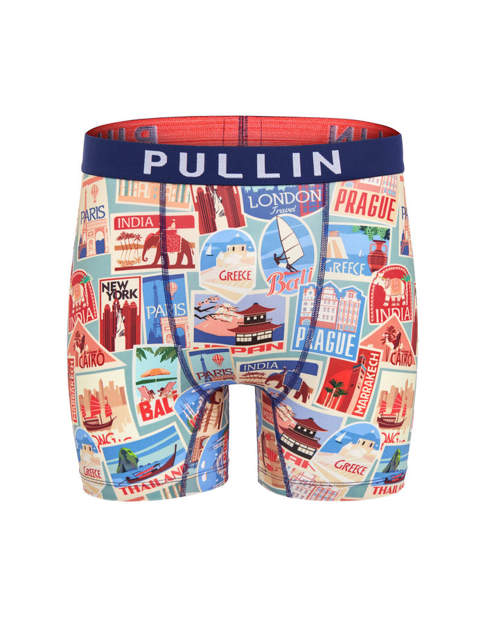 boxer long voyage PULLIN en lycra