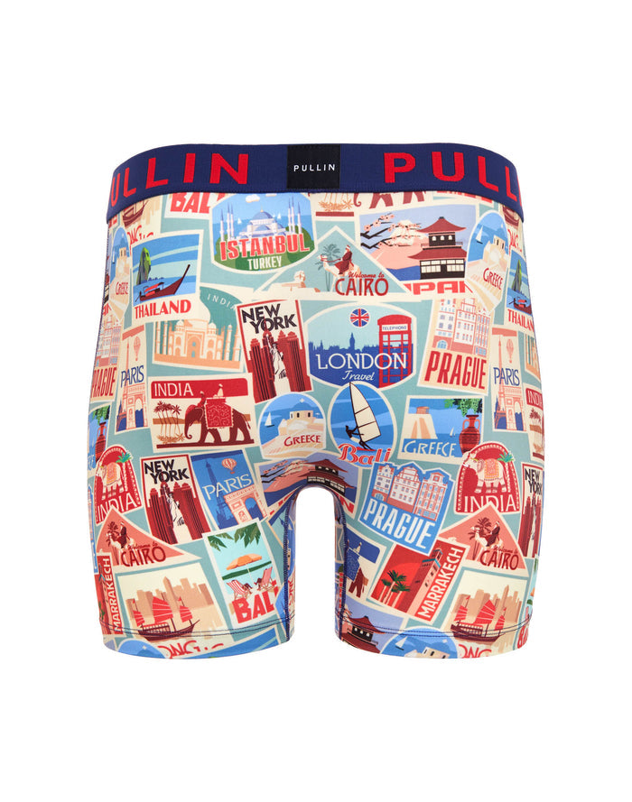 boxer long voyage PULLIN en lycra