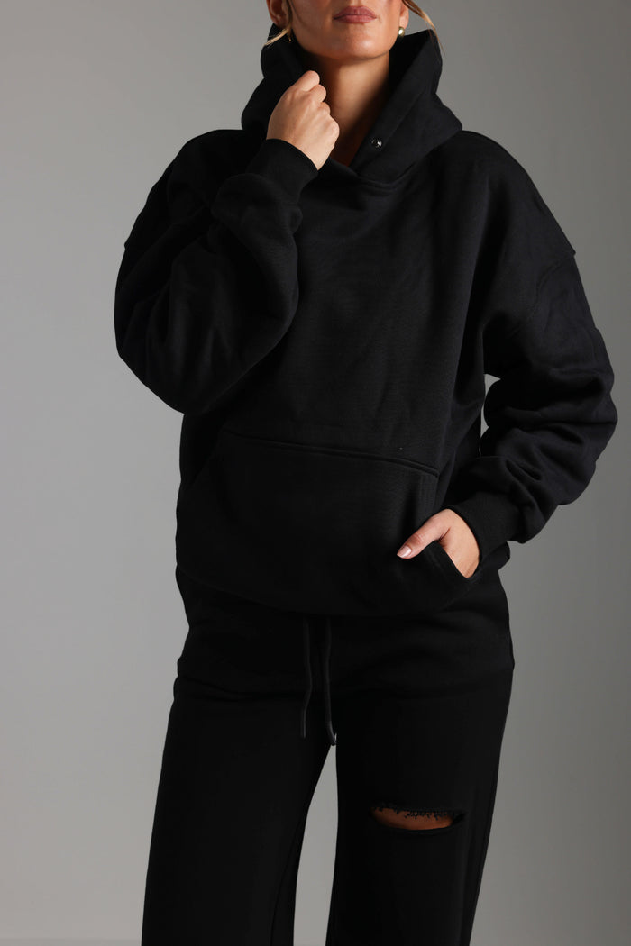 Boyfriend Hoodie - Black
