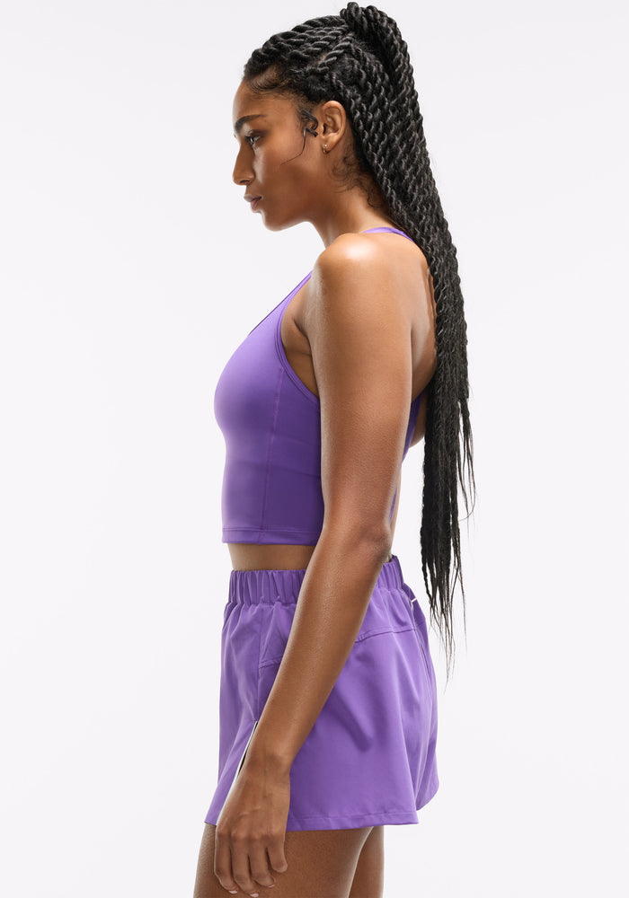 Bright Purple Short Set