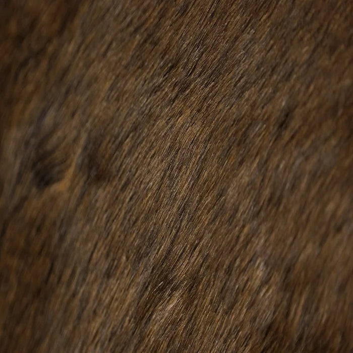 Brown Beaver Bear Short Pile Faux Fur Fabric - Fashion Fabrics LLC