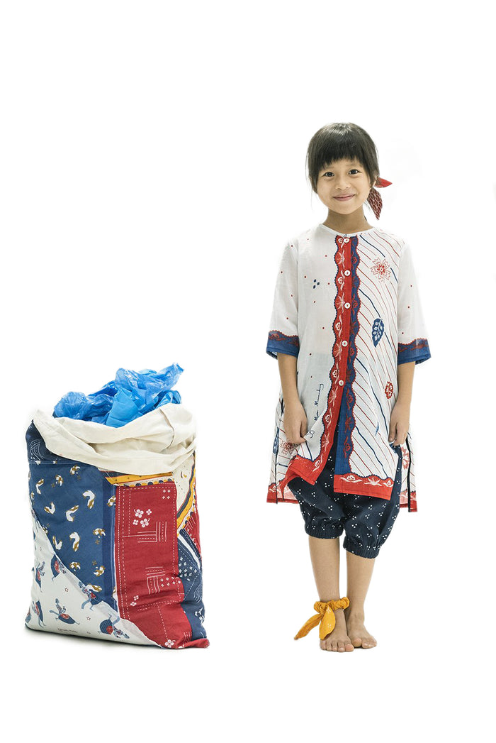 "Bunga Laut" - Kids Baju Panjang