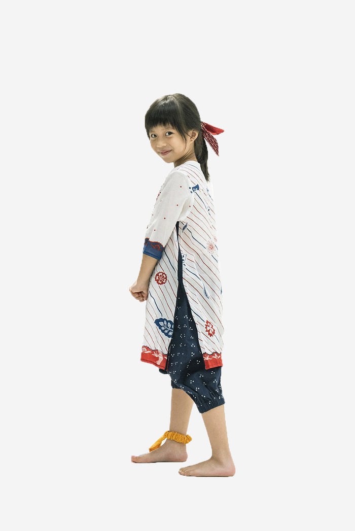 "Bunga Laut" - Kids Baju Panjang