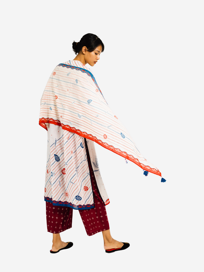 "Bunga Laut" - Shawl