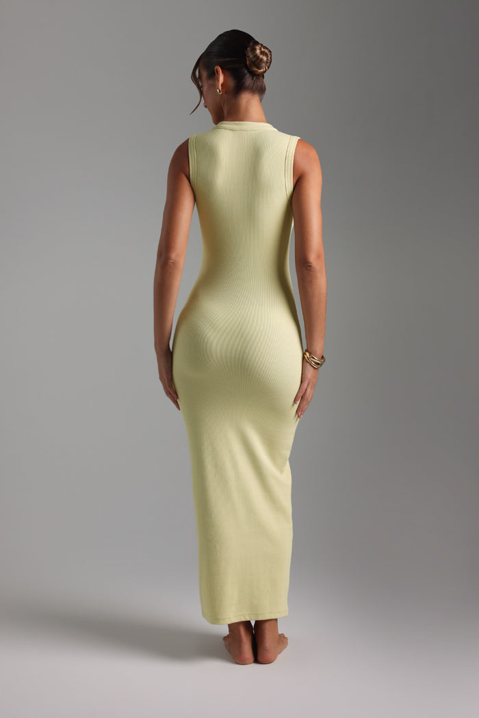 Button-Down Maxi Dress - Peppermint Tea
