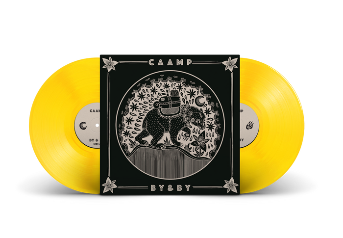 CAAMP - BY & BY - YELLOW COLOR - 2-LP - VINYL LP