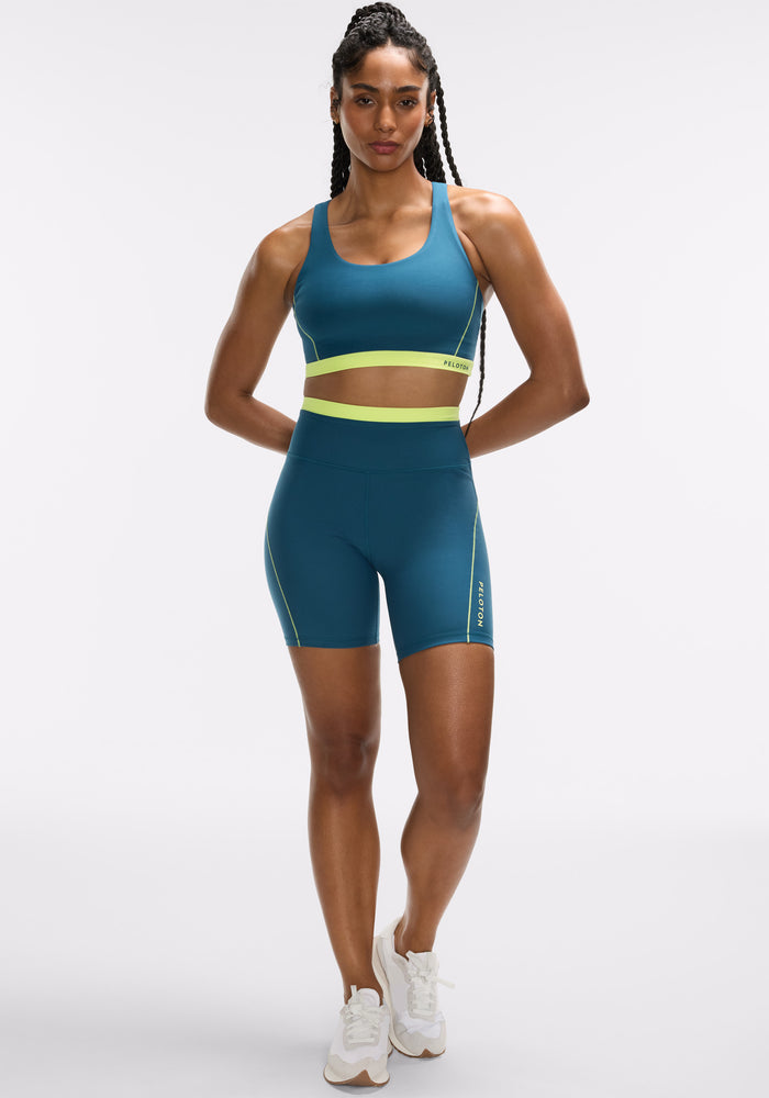 Cadent Contrast Waistband Bike Short 7"