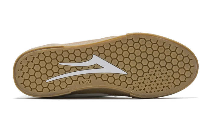 Cambridge (White/Grass) Suede Skate Shoes