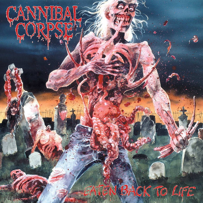 Cannibal Corpse "Eaten Back to Life (Blue Smoke Vinyl)" 12"