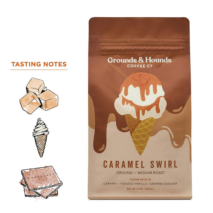 Caramel Swirl Coffee: Ground