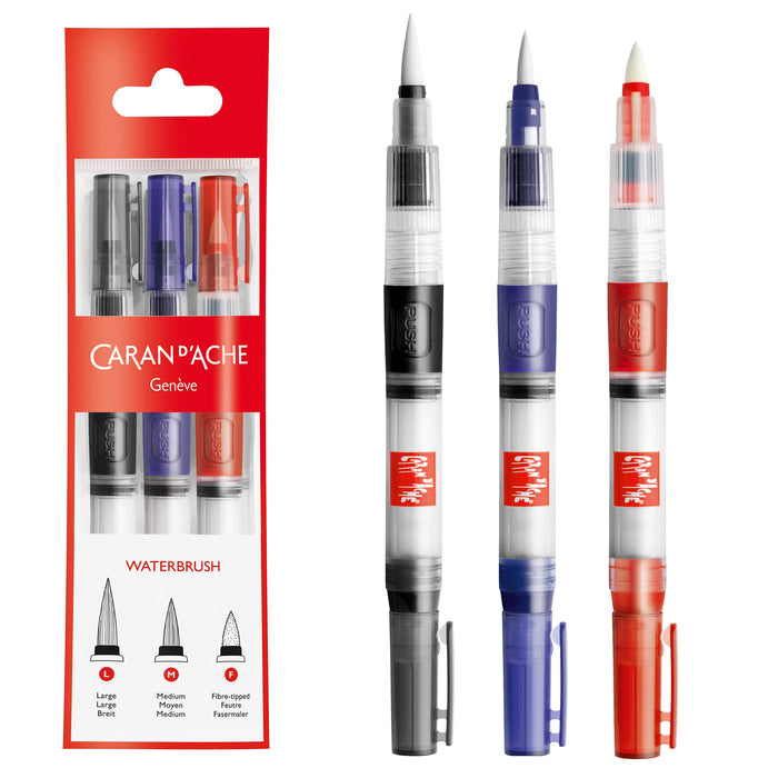 Caran D'ache Water Brush - 3 pack