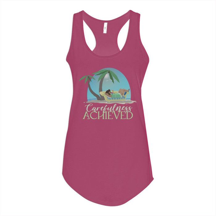 Carefulness Achieved (Racerback Tanktop)
