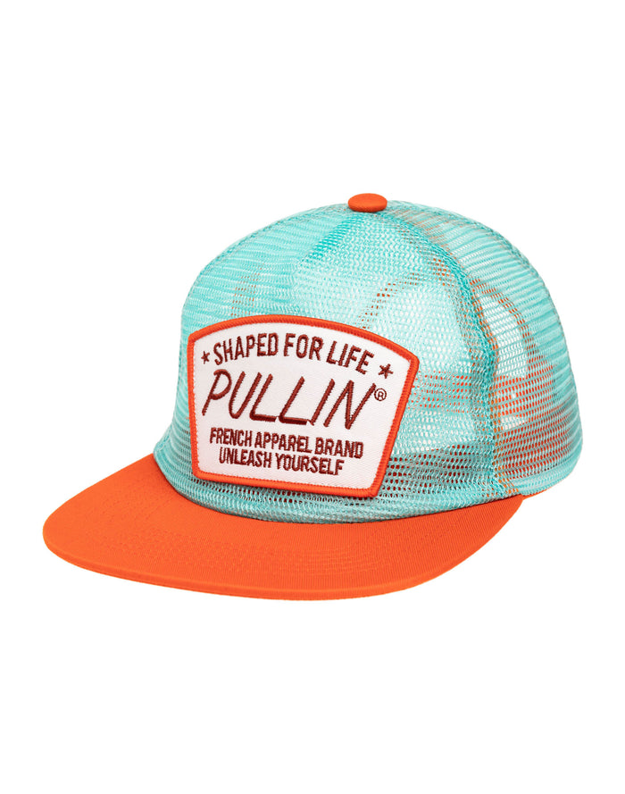 casquette fisher aqua PULLIN en polyester