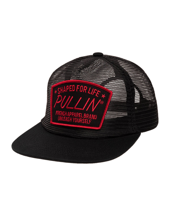 casquette fisher black PULLIN en polyester
