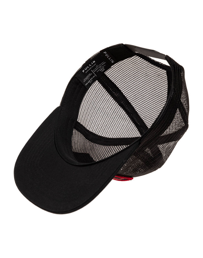 casquette fisher black PULLIN en polyester