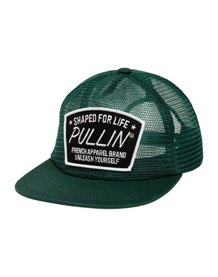 casquette fisher green PULLIN en polyester