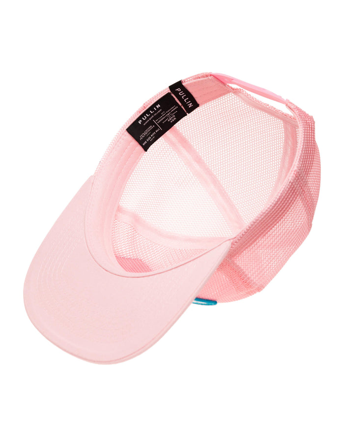 casquette fisher pink PULLIN en polyester