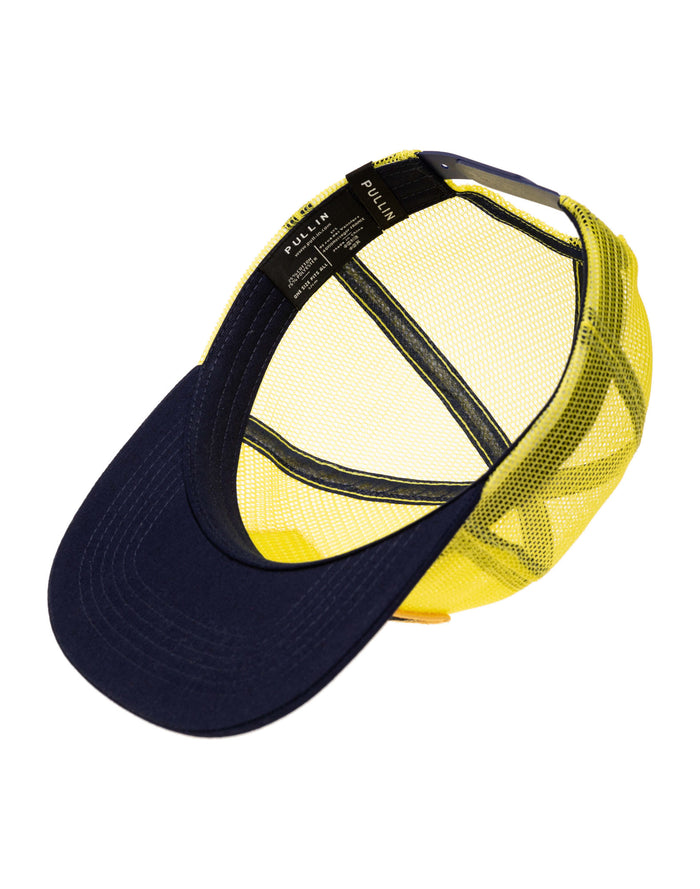casquette fisher yellow PULLIN en polyester