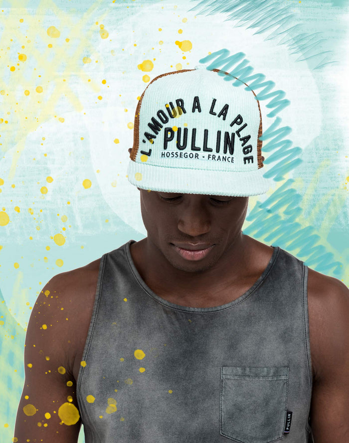 casquette trucker amour PULLIN en polyester