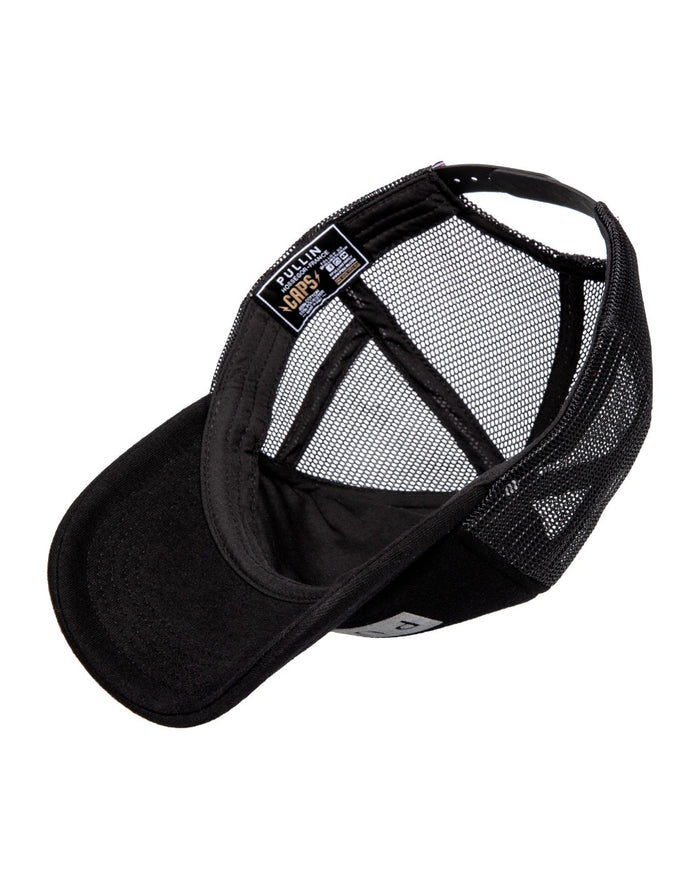 casquette trucker black21 PULLIN en coton