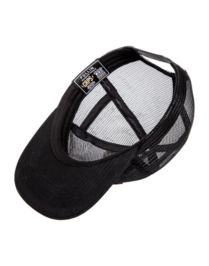 casquette trucker lapin black21 PULLIN en coton
