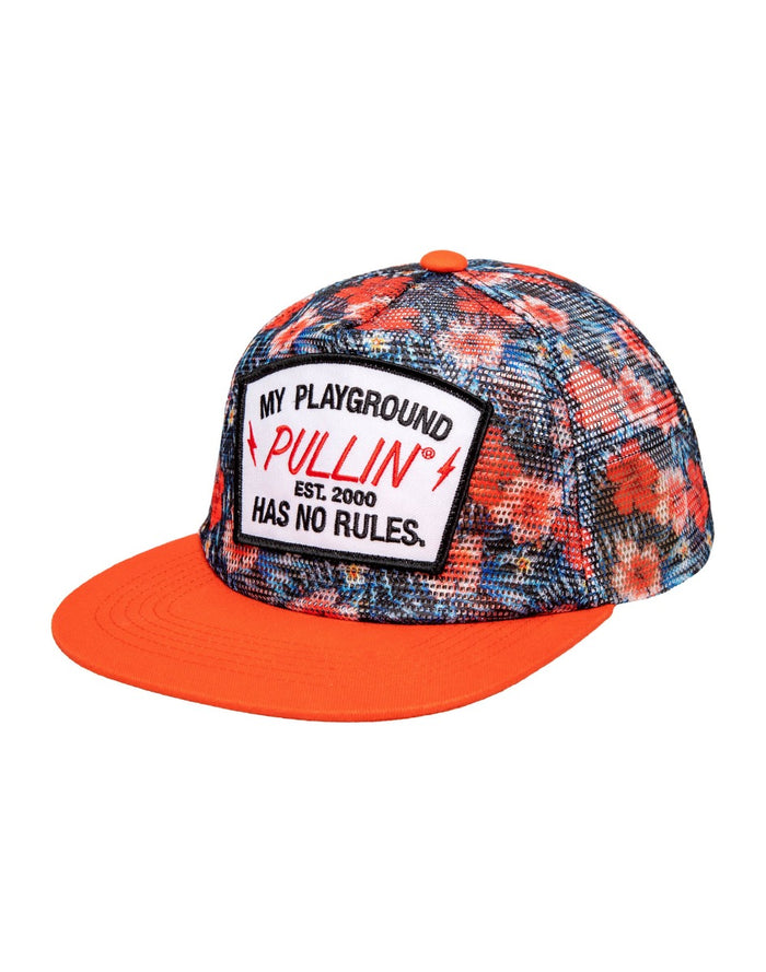 casquette trucker redbiscus PULLIN en coton