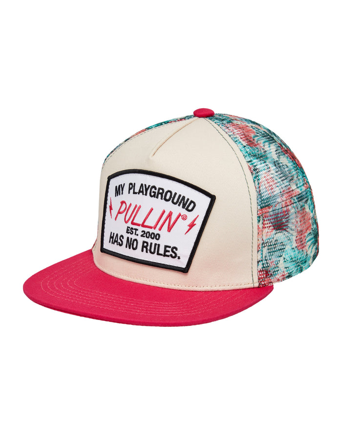 casquette trucker redpalm PULLIN en polyester