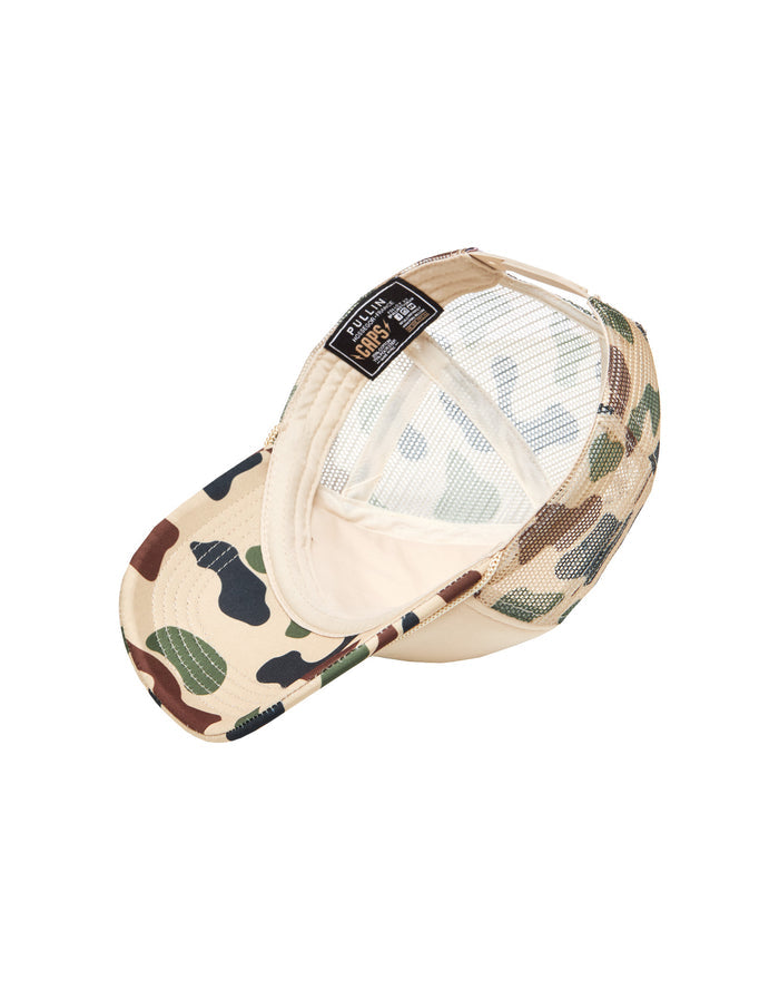 casquette truckercorebeige PULLIN en polyester