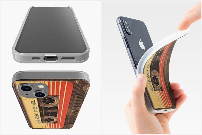 Cassette Tape Silicone Phone Case
