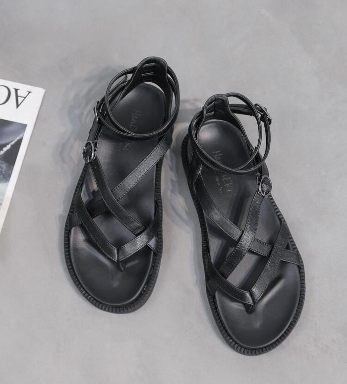 Casual open-toe student sandals