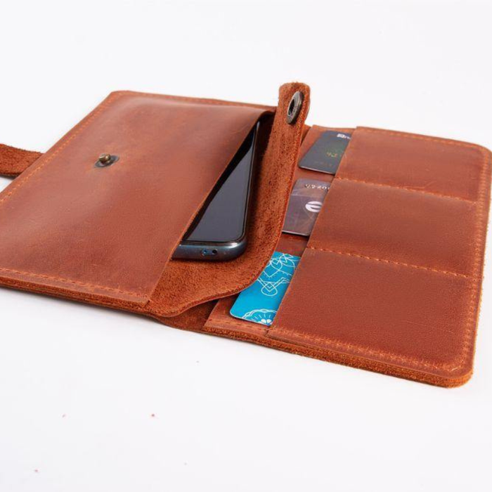 Cell Phone Wallet: Black