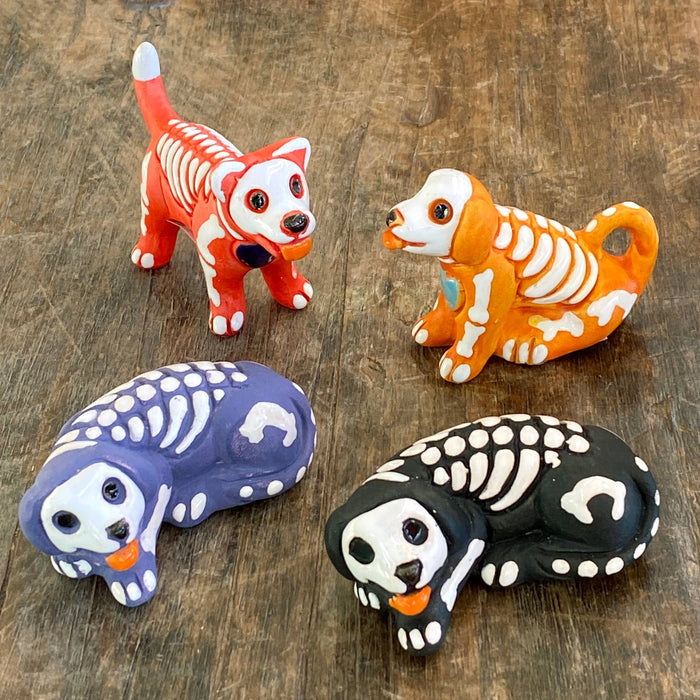 Ceramic Skelly Dog - Large