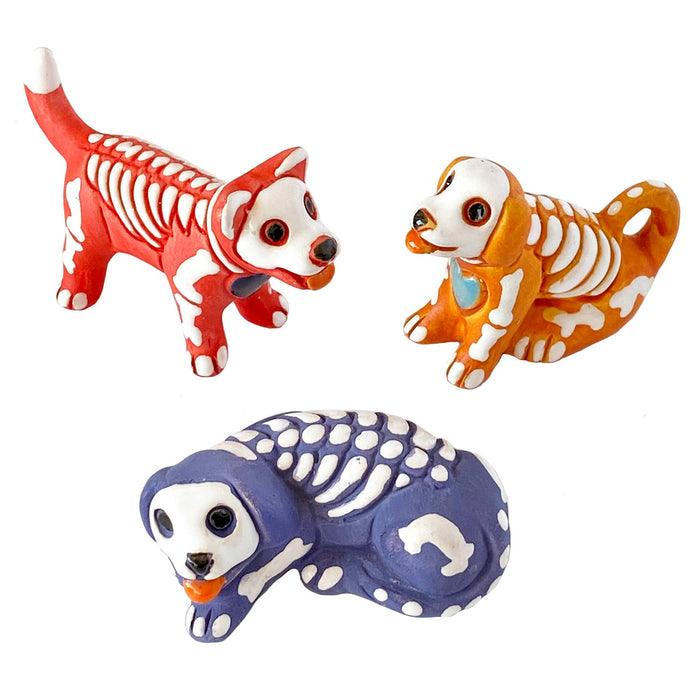 Ceramic Skelly Dog - Large