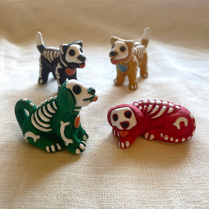 Ceramic Skelly Dog - Large