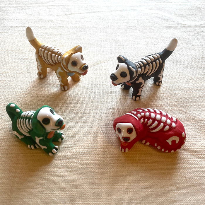 Ceramic Skelly Dog - Large