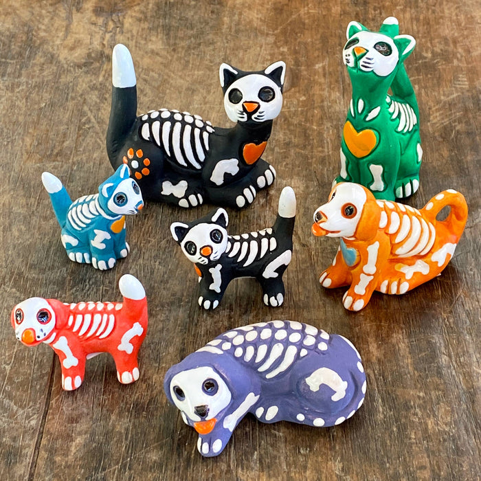 Ceramic Skelly Dog - Large