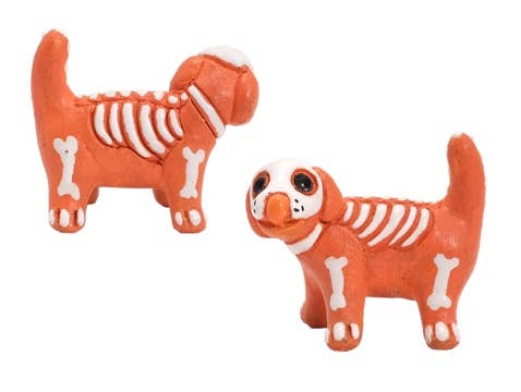 Ceramic Skelly Puppy - Small