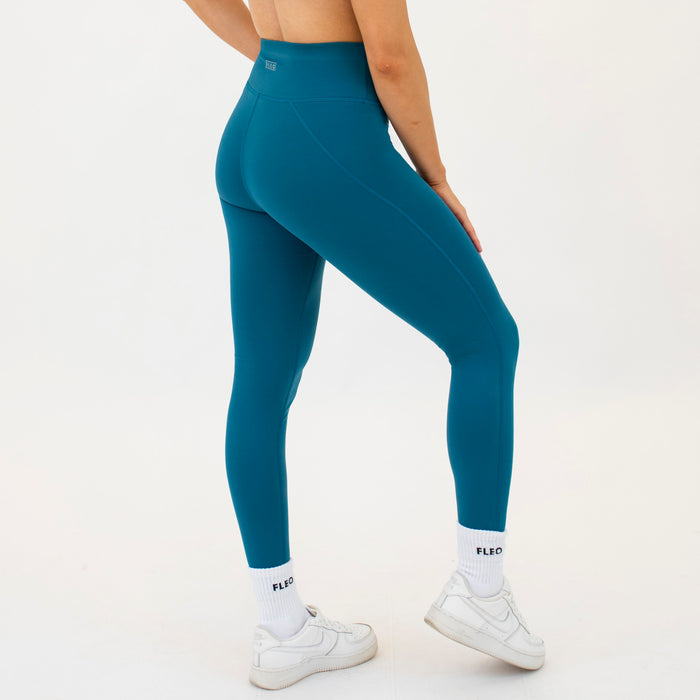 Ink Blue No Front Seam Legging 7/8 25" - Charge