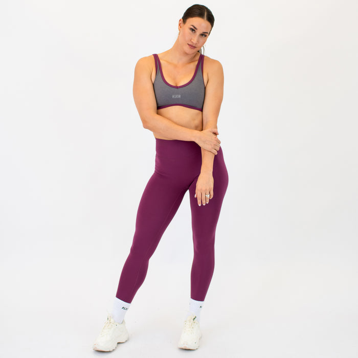 Amaranth No Front Seam Legging 7/8 25" - Charge -3