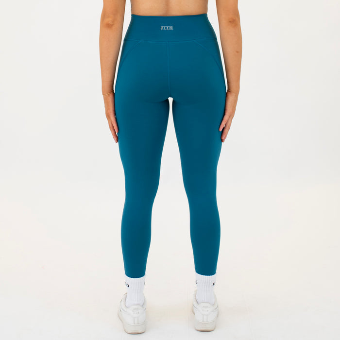 Ink Blue No Front Seam Legging 7/8 25" - Charge