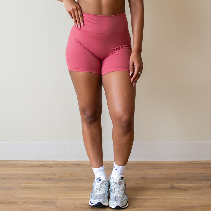 Sienna Charge Short 5" - No Front Seam - Higher Rise by FLEO - 1