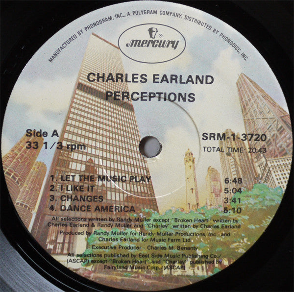 Charles Earland - Perceptions (LP) [US] 1st (Very Good Plus (VG+))