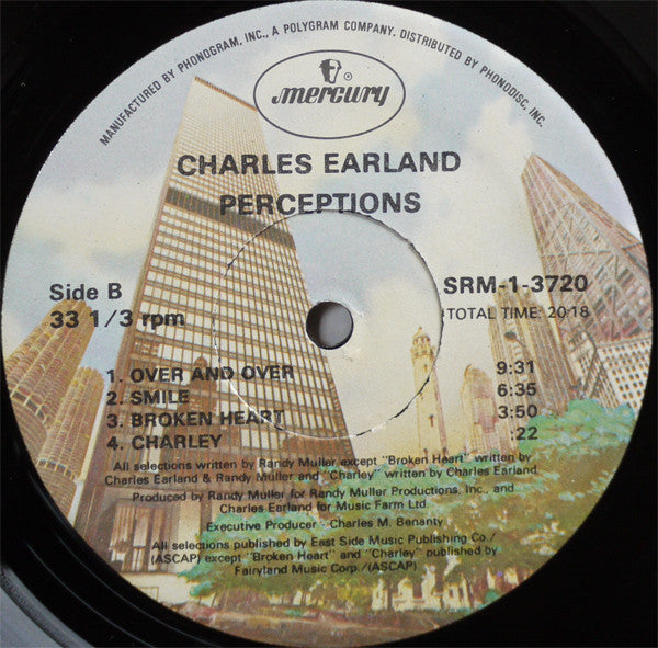 Charles Earland - Perceptions (LP) [US] 1st (Very Good Plus (VG+))