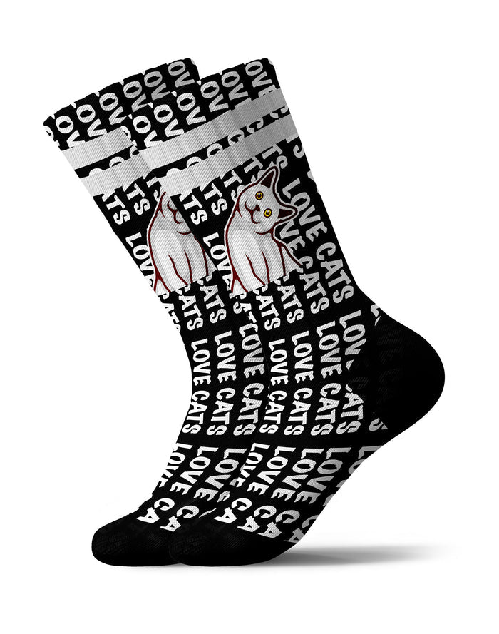 chaussettes sublimées catslove PULLIN