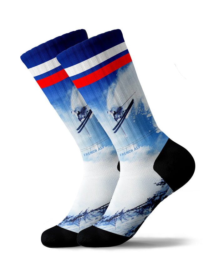 chaussettes sublimées cliff PULLIN