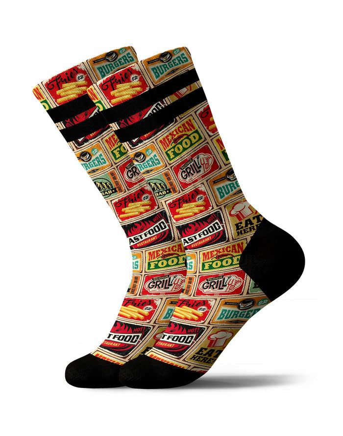 chaussettes sublimées fastfo PULLIN